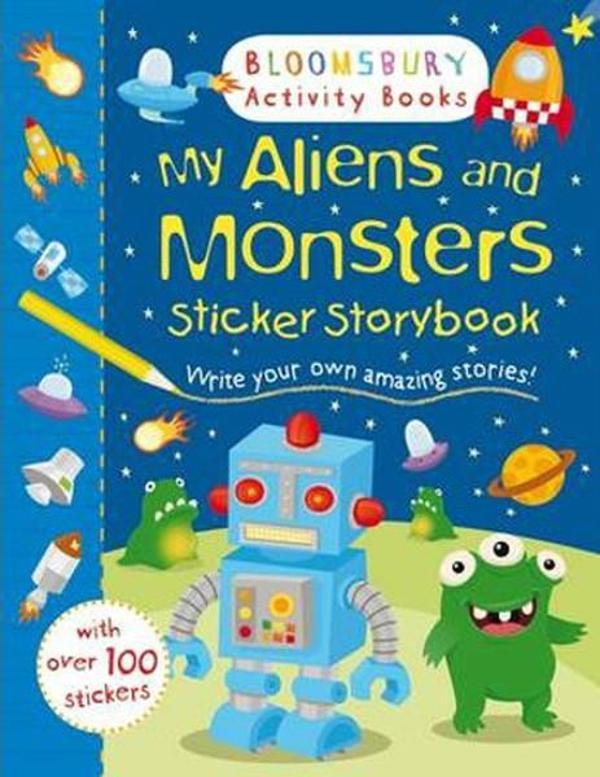 My Aliens and Monsters Sticker Storybook (Sticker Storybooks) - Bloomsbury - Image 1