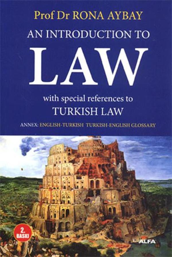 An Introduction To Law - Alfa Yayıncılık - Image 1