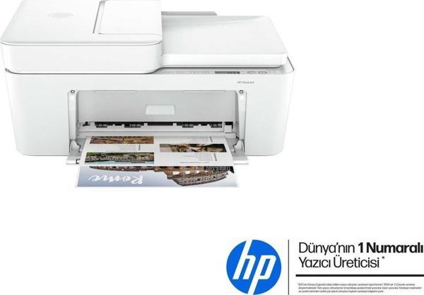HP DeskJet 4220 54R37B Wi-Fi + Tarayıcı + Fotokopi + Faks Renkli Çok Fonksiyonlu Mürekkep Püskürtmeli Yazıcı - Image 1