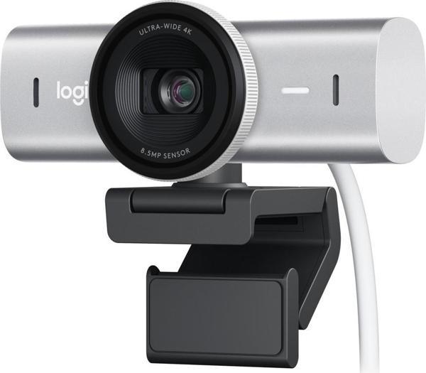 Logitech MX Brio Açık Gri 4K Ultra HD Mikrofonlu Webcam - Image 1