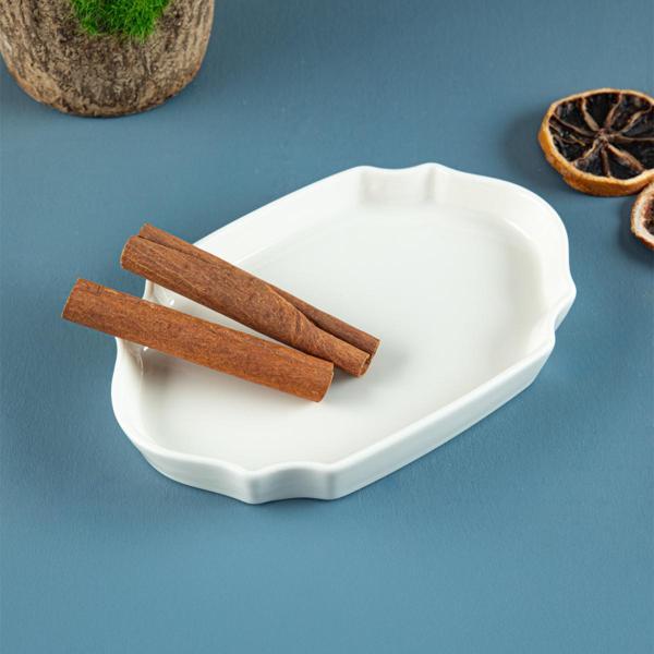 Aryıldız Lunar Kare Oval Servis Tabağı 15 cm - Image 1