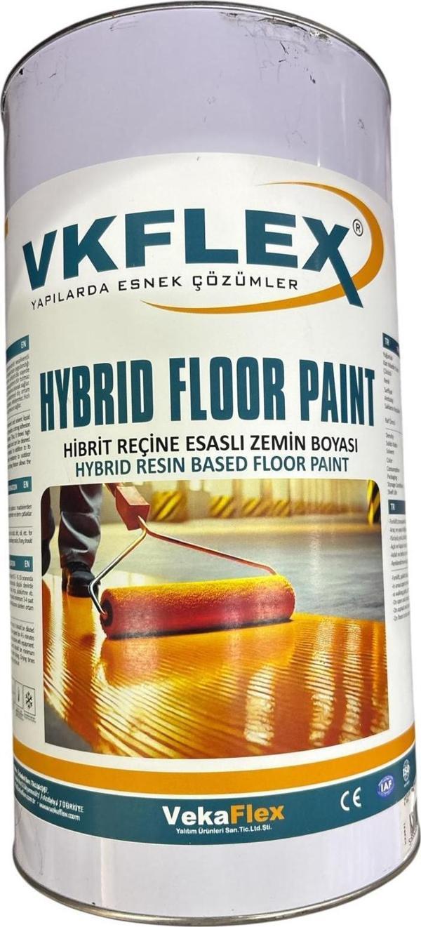 Ennalbur Vkflex Hybrid Floor Zemin Boyası 5 Kg  Ral 9005 - Image 1