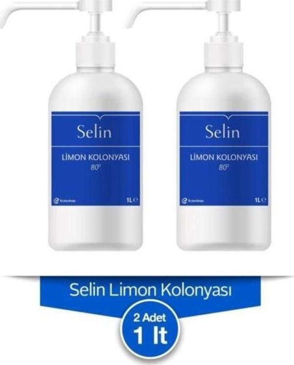 Selin Limon Kolonyası Şişe 2 Lt (1 Lt X 2 Adet)  - Image 1