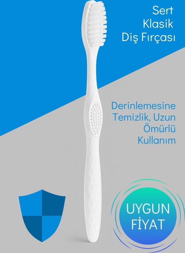 Spumy Sert Klasik Diş Fırçası – Derinlemesine Temizlik, Uzun Ömürlü Kullanım - Image 1