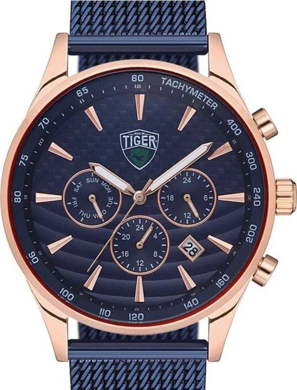 TI-2115MLRS TIGER ÇELİK ERKEK SAATİ - Image 1