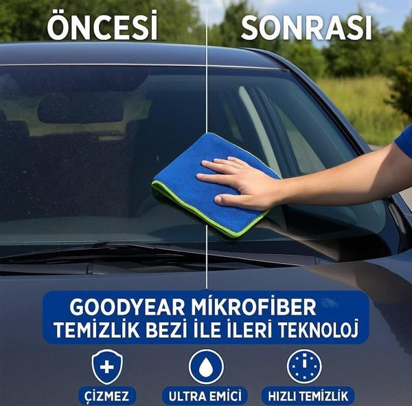 GOODYEAR MİKROFİBER BEZ MAVİ - Image 1