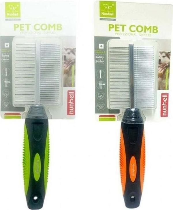 Nunbell Kedi ve Köpekler İçin Çift Taraflı Kıtık Açıcı Tarak  - Image 1