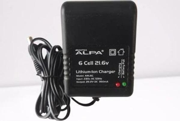 ALPA 21.6v 350 mA Lithium-İon Matkap Ve Şarjlı Süpürge Şarj Adaptörü 6Cell - Image 1