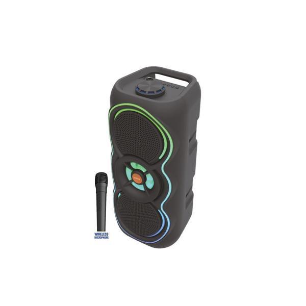 Sunix 20W 3600 Mah Kablosuz Mikrofon ve Ledli TWS Bluetooth Hoparlör BTS-470 - Image 1