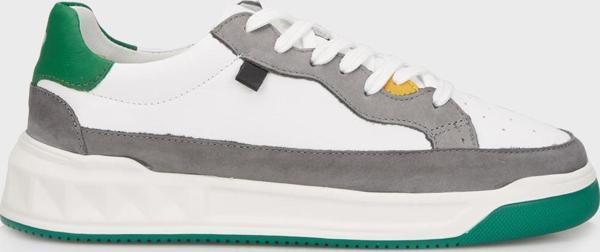 Marcomen Deri Sneaker Erkek Ayakkabı 15219456G1 BEYAZ - Image 1