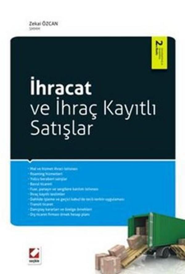 İhracat ve İhraç Kayıtlı Satışlar - Seçkin Yayıncılık - Image 1