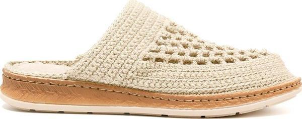 Kadın Terlik BBS_JMY John May Knitwear Slippers Cream - Image 1