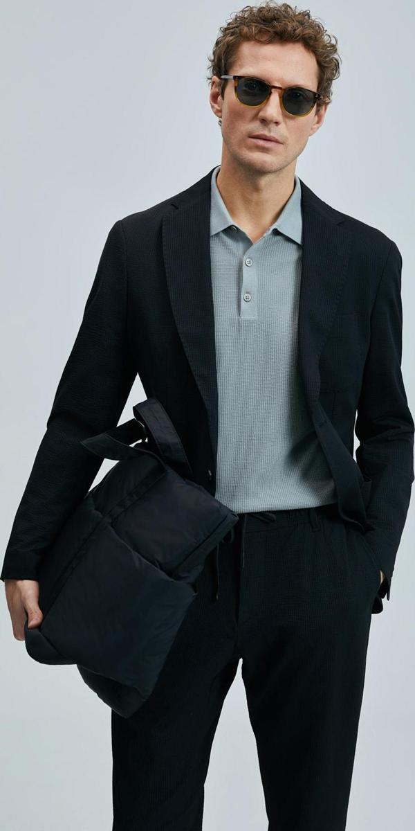 Lufian 111140170 Asel Spor Erkek Blazer Ceket Slim Fit Erkek Ceket - Image 1