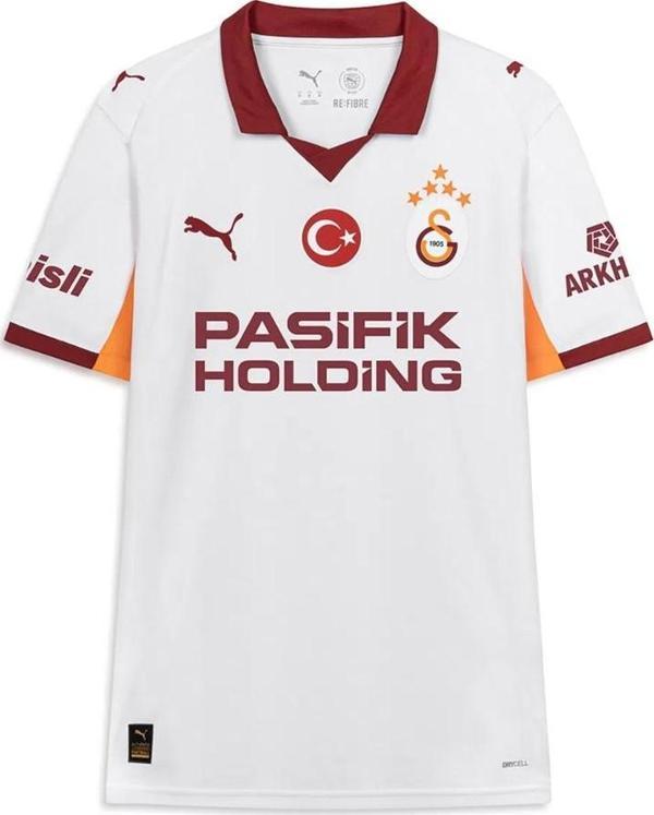 Galatasaray S.K. Beyaz Forma 25/26 Deplasman Forması Erkek Forma - Image 1