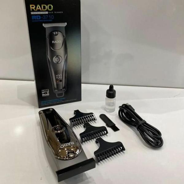 T Bıçak Sıfır Kesim LCD Ekran Şarjlı Tıraş Makinesi RD-3710 - Image 1