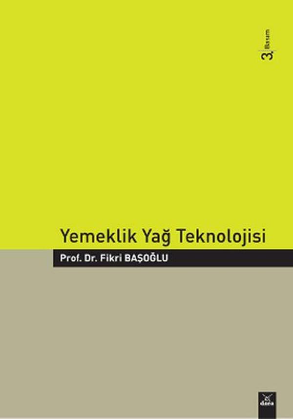Yemeklik Yağ Teknolojisi - Dora Yayıncılık - Image 1