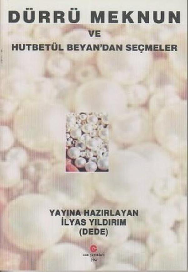 Dürrü Meknun ve Hutbetül Beyan'dan Seçmeler - Can Yayınları (Ali Adil Atalay) - Image 1