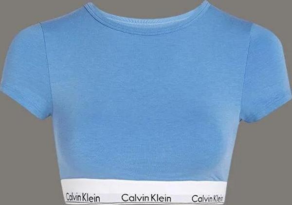 Calvin Klein T-SHIRT BRALETTE Kadın  Büstiyer LV00QF7213-PWB - Image 1