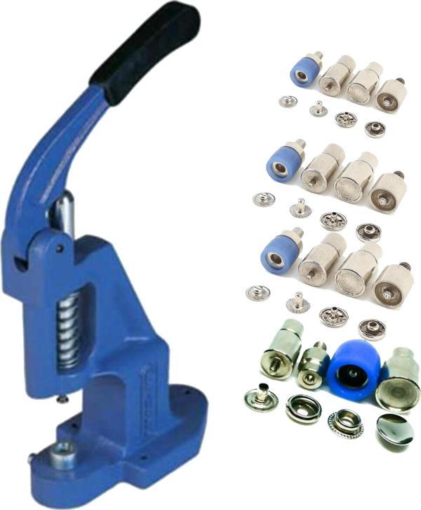Tulumba Pres ve 4 Farklı Model Çıtçıt, Kalıbı Deri El Aleti - Image 1