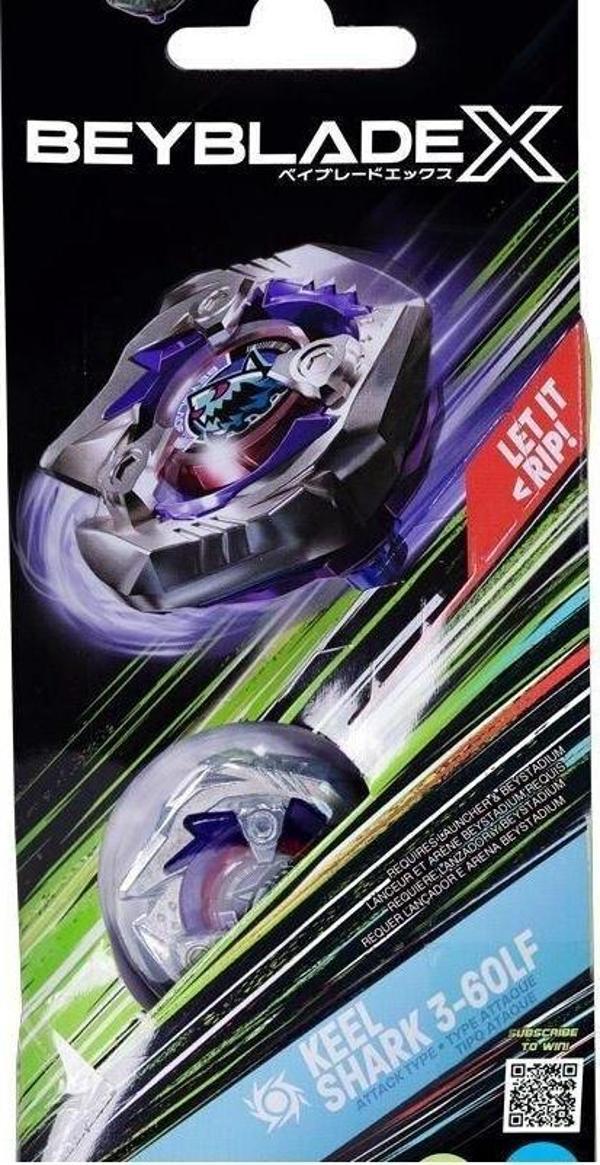 BEY00000 Beyblade Top Keel Shark 3-60LF - Image 1