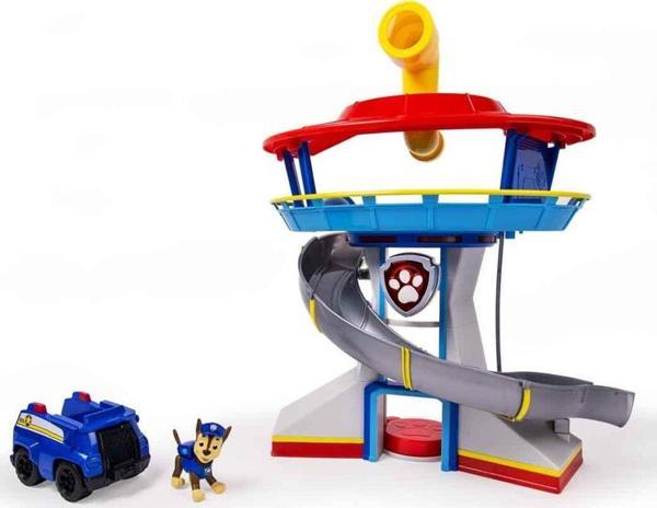 PAW Patrol Sesli ve Işıklı Gözetleme Kulesi Oyun Seti ile Chase Göreve Hazır! - Image 1