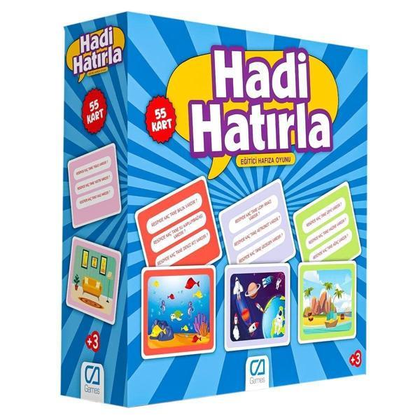 5108 CA Games,  Hadi Hatırla  - Eğitici Hafıza Oyunu / +5 yaş - Image 1