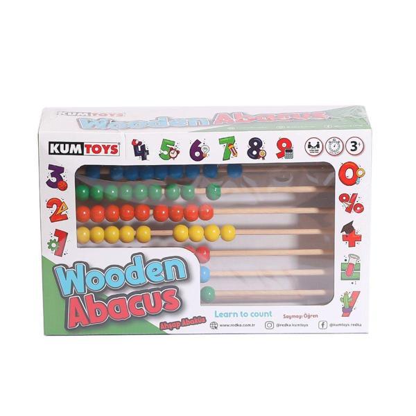 KM5632 Ahşap Abaküs -Kumtoys - Image 1