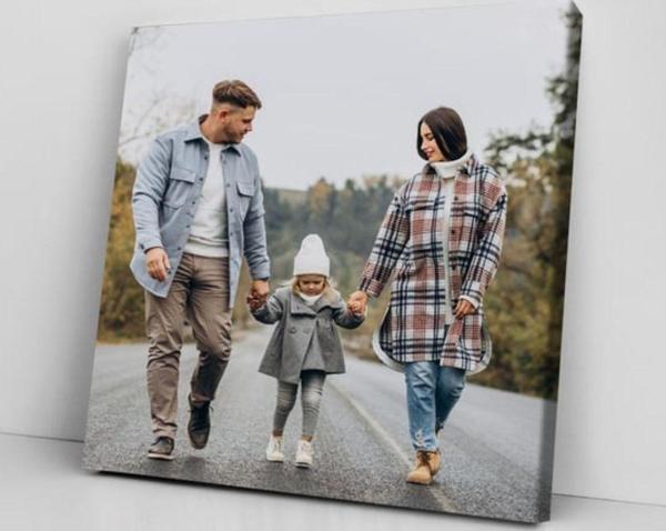 Kişiye Özel Fotoğraflı Kanvas Tablo 20x20 - Image 1