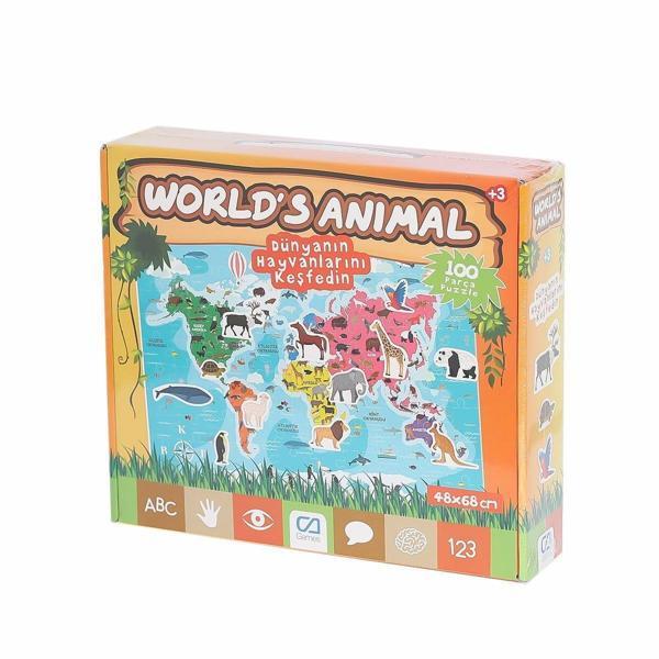 5152 CAEGT-5152 WORLDS ANİMAL - Image 1