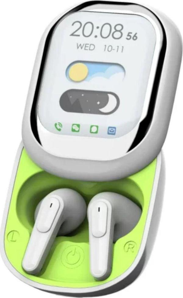 Kulak İçi Kulaklık Akıllı LED Ekran Renkli Dokunmatik Ekranlı Kablosuz Bluetooth Kulaklık PR-SE-ONE - Image 1