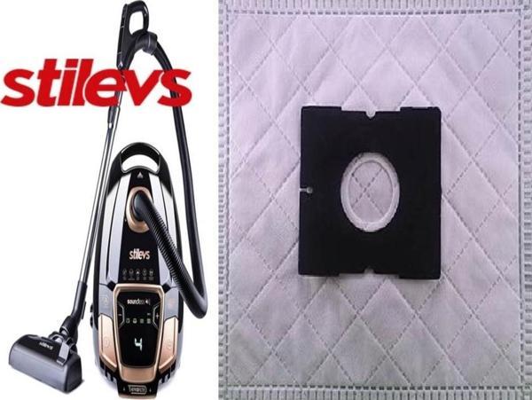 Stilevs Soundless Süpürge Bez Toz Torbası 10 Adet - Image 1