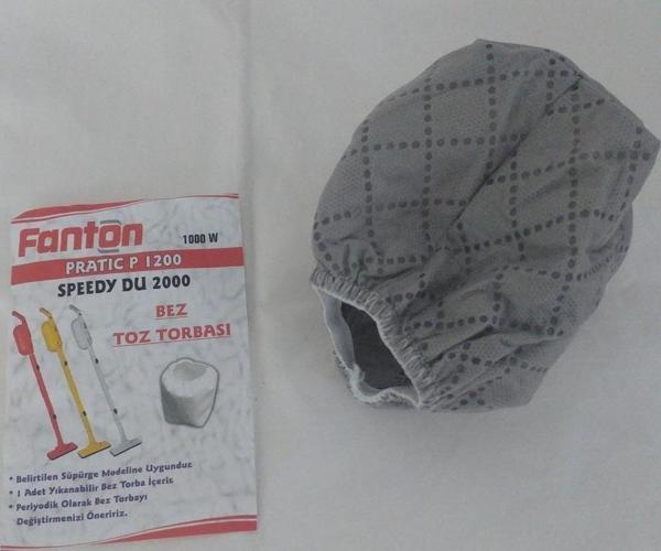 Fantom Pratik P1200 Dik Süpürge Bez Torba 10 Adet Standart - Image 1