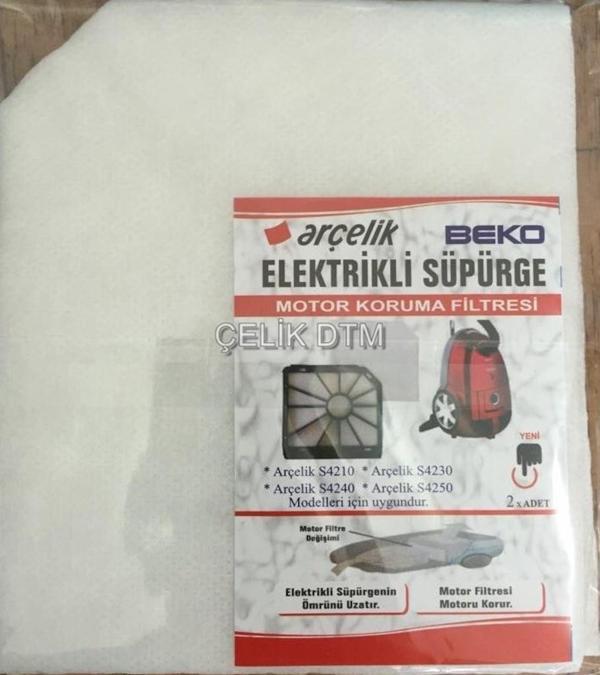 Arçelik S 4240 4250 A Süpürge Motor Koruma Filtresi - Image 1