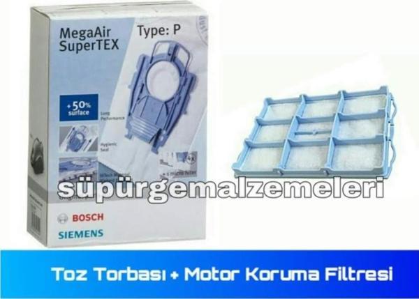 Bosch Ergomaxx Professional 2200W Toz Torbası 4 Lü+Motor Filtresi - Image 1