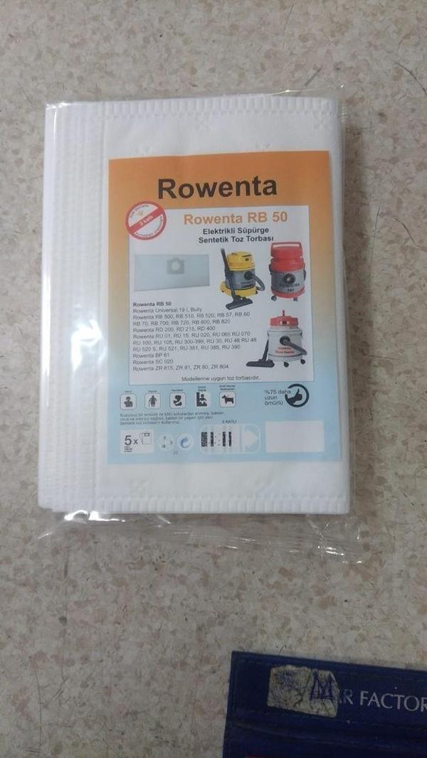 Rowenta Süpürge Bez Torba - Image 1