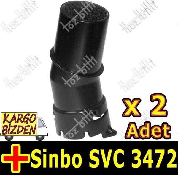 Sinbo Svc 3472 Süpürge Üçgen Emici Dirsek Kısmı Ara Parça 2 Adet - Image 1