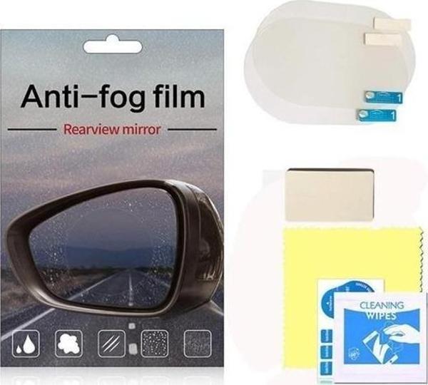 BUFFER® Araç Ayna Yağmur Kaydırıcı ve Cam Buğu Önleyici Film - Image 1