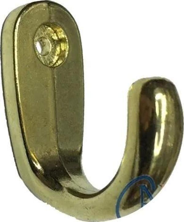 Büyük Tekli Fincan Askı, Dekor Askısı - Sarı, 100 Adet, 12x23x30 Mm - Image 1