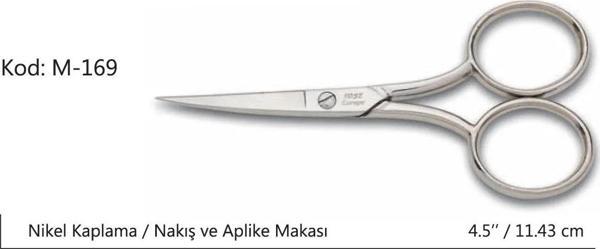 Europe Az Kalın Nakış Makası Süper Kalite No:4,5 11,43 Cm - Image 1