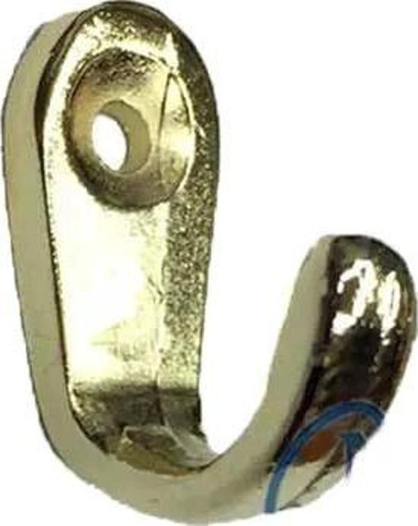 Tekli Bijuteri, Dekor Askısı - Sarı, 100 Adet, 10x18x22 Mm - Image 1