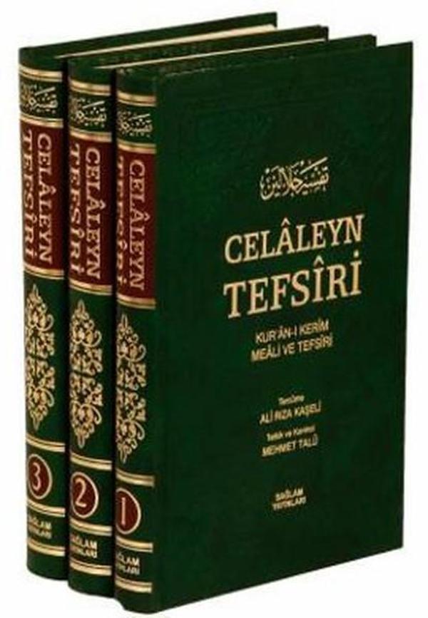Celaleyn Tefsiri (3 cilt Şamua) Kur'an-ı Kerim Meali ve Tefsiri) - Sağlam Yayınevi - Image 1