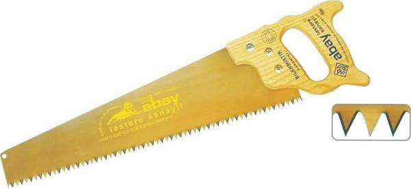 Sarı Çelik Pala Testere 50 Cm - Ahşap Sap - Image 1