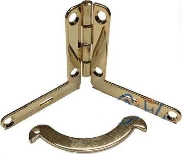 Makaslı Menteşe - 16x36x76mm, Gold, 100 Adet - Image 1