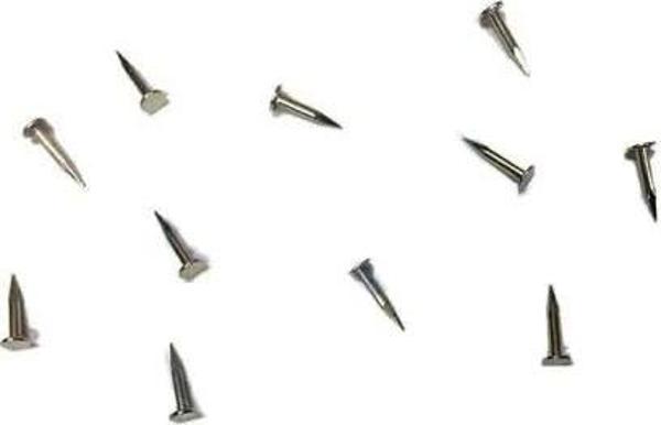 Klips, Menteşe, Ayağı Çivisi 7mm Çelik - Nikel 10gr - Image 1