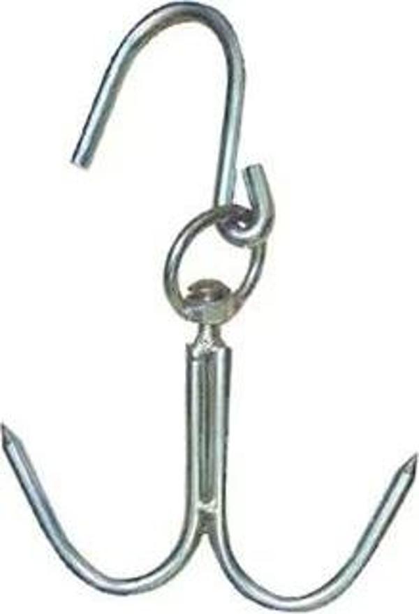 10 Mm Kasap Et Kancası - 2&39li Dönerli Set - Paslanmaz Çelik - Et İşleme - Hijyenik - Düzenli - Day - Image 1