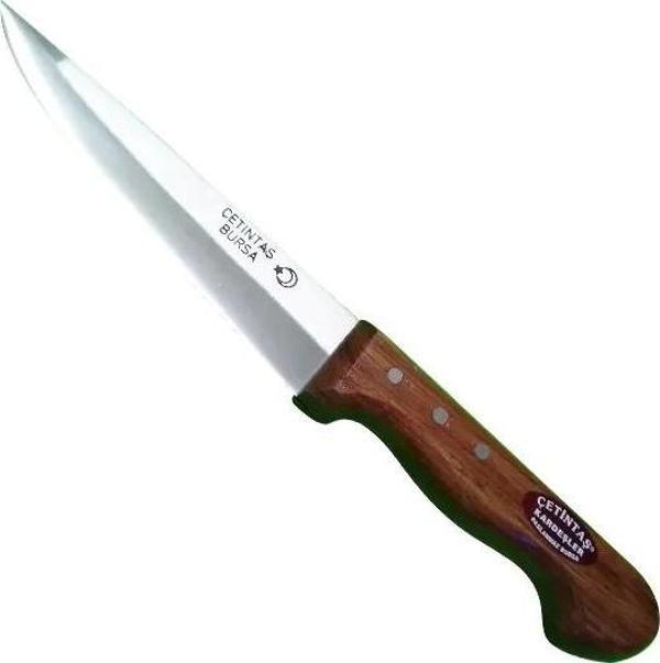 Bursa Kurban Ve Kasap Bıçağı No:2, 16 Cm, Ahşap Gül Sap - Image 1