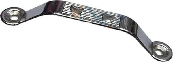 Dekoratif Zamak Kulp Dıştan - 64mm, Nikel, 100 Adet - Image 1