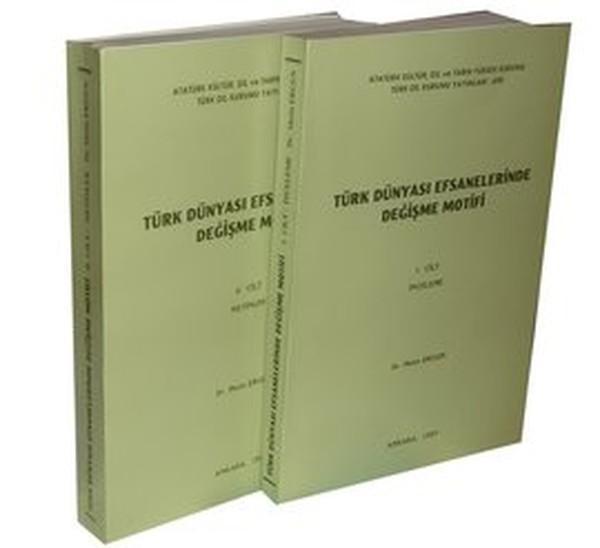 Türk Dünyası Efsanelerinde Değişme Motifi (2 Cilt) - Türk Dil Kurumu Yayınları - Image 1