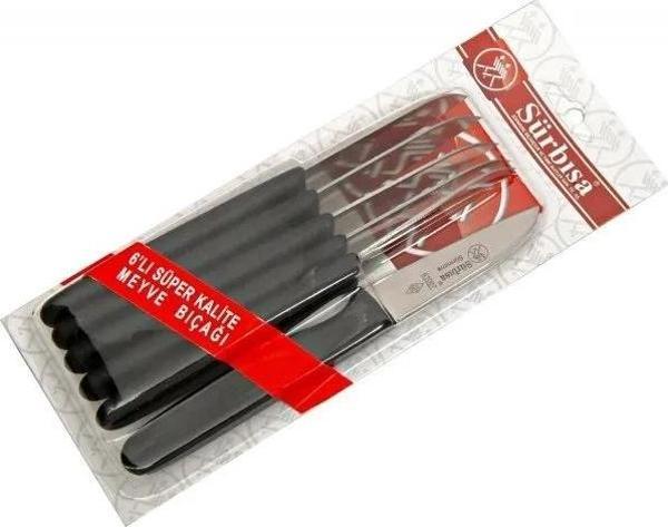 61007 - Sürmene Meyve Bıçağı 7,5 Cm 6 Lı - Image 1