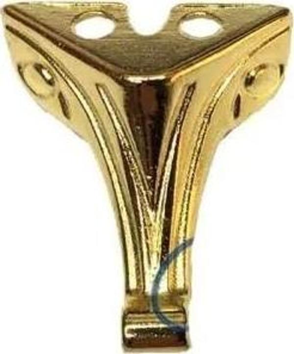 Moda Ahşap, Mdf, Sunta Sandık Ayağı, Kutu Ayak 2,5 Cm - Sarı - Image 1